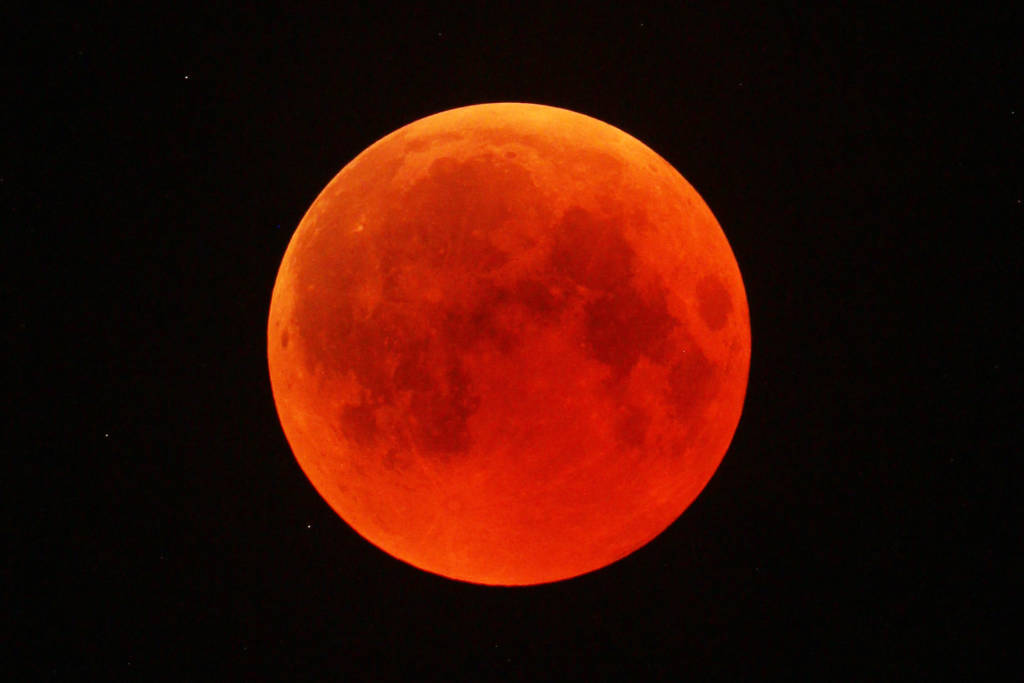Astronomia, il 16 maggio appuntamento con l’eclissi totale di Luna