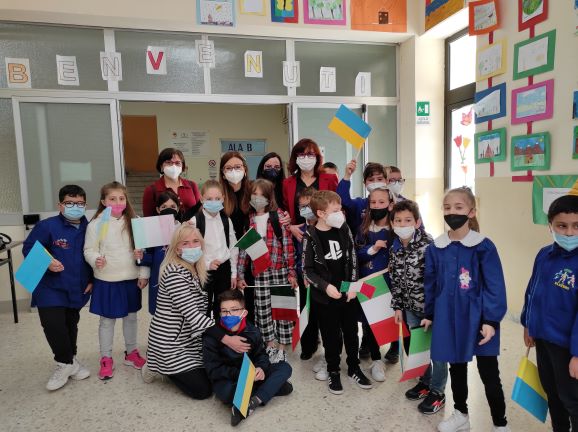 Caltanissetta. La scuola primaria “A. Caponnetto” accoglie piccoli ucraini