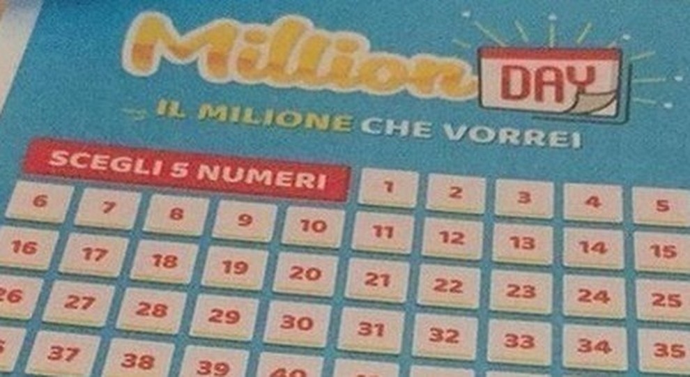 Nel Palermitano gioca due euro al Million Day e vince un milione