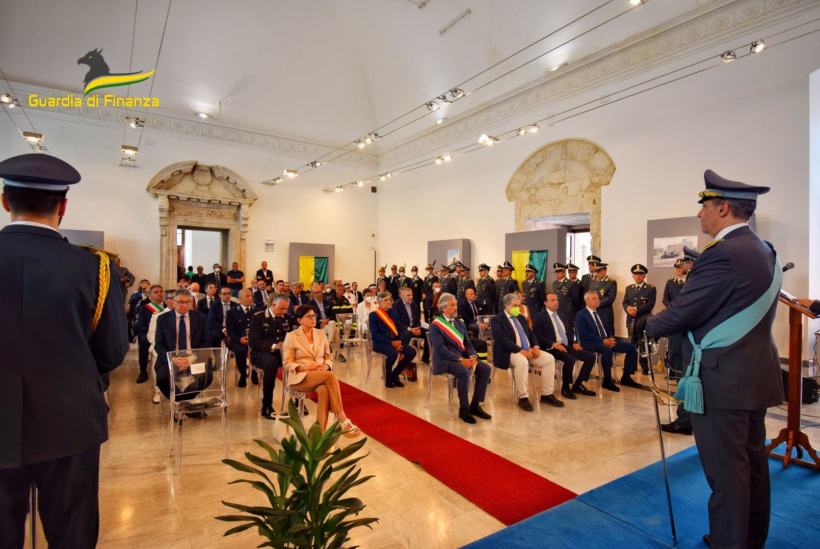 GdF Caltanissetta, a Palazzo Moncada la celebrazione del 248° anniversario della Fondazione