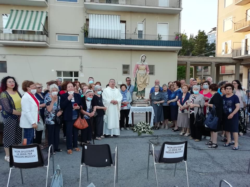 San Cataldo. Nel quartiere che porta il suo nome, ricordata Santa Germana