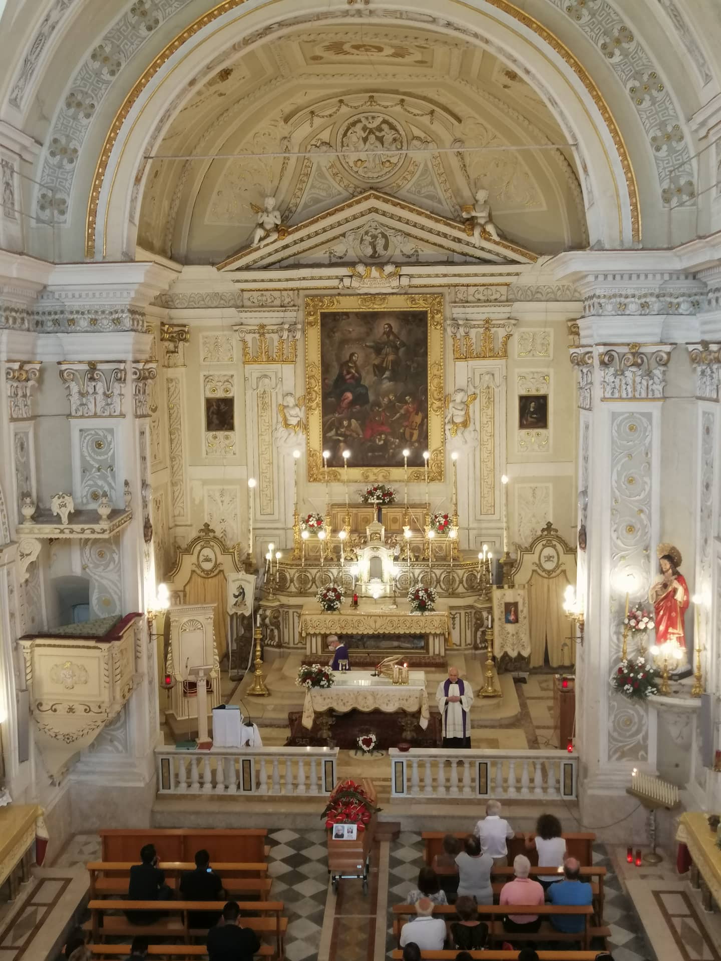 Mussomeli, il riposo eterno di P.Vincenzo Sorce nel suo paesello.Stamattina i funerali nella chiesa di Santa Maria di Gesù