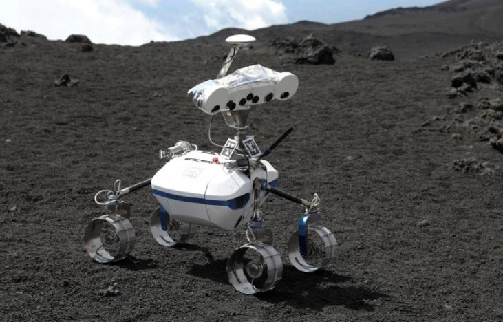 Spazio: sull’Etna si testano i droni per le missioni lunari