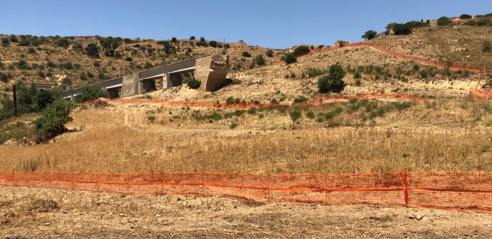 Ferrovie: viadotto tra Caltagiorone e Niscemi in fase di ricostruzione