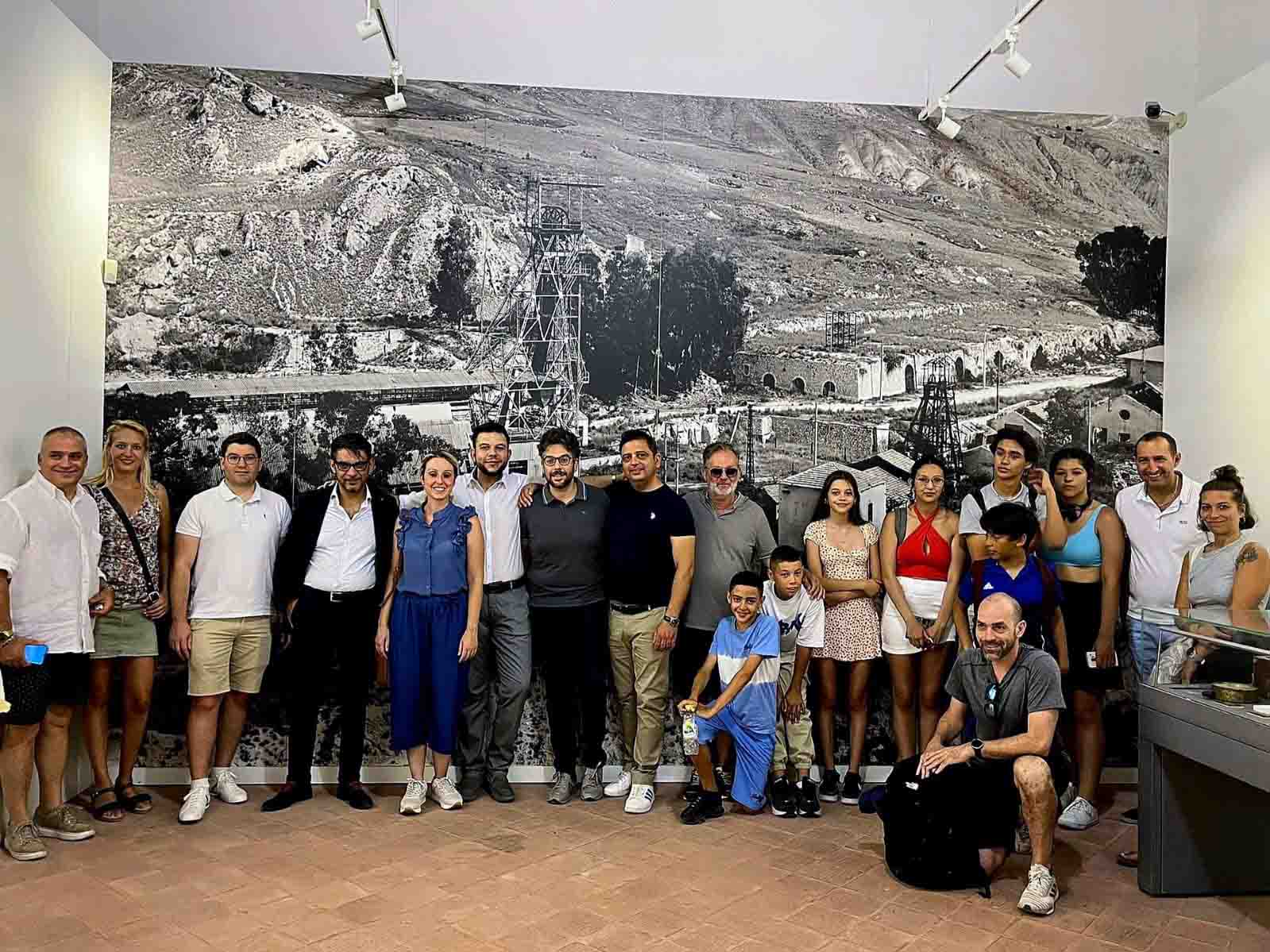 Sommatino gemellata con Fontaine: delegazione francese visita la Miniera Trabia-Tallarita