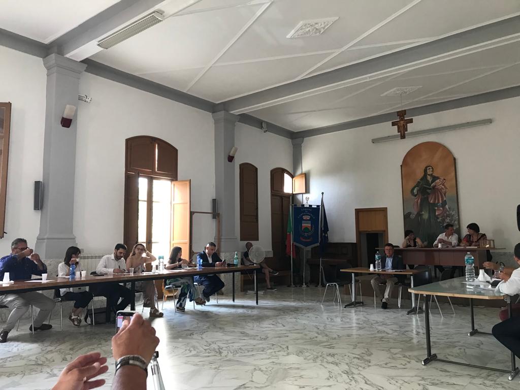 Campofranco, Insediamento del consiglio comunale giuramento del sindaco. Rocco Corsaro presidente consiglio comunale
