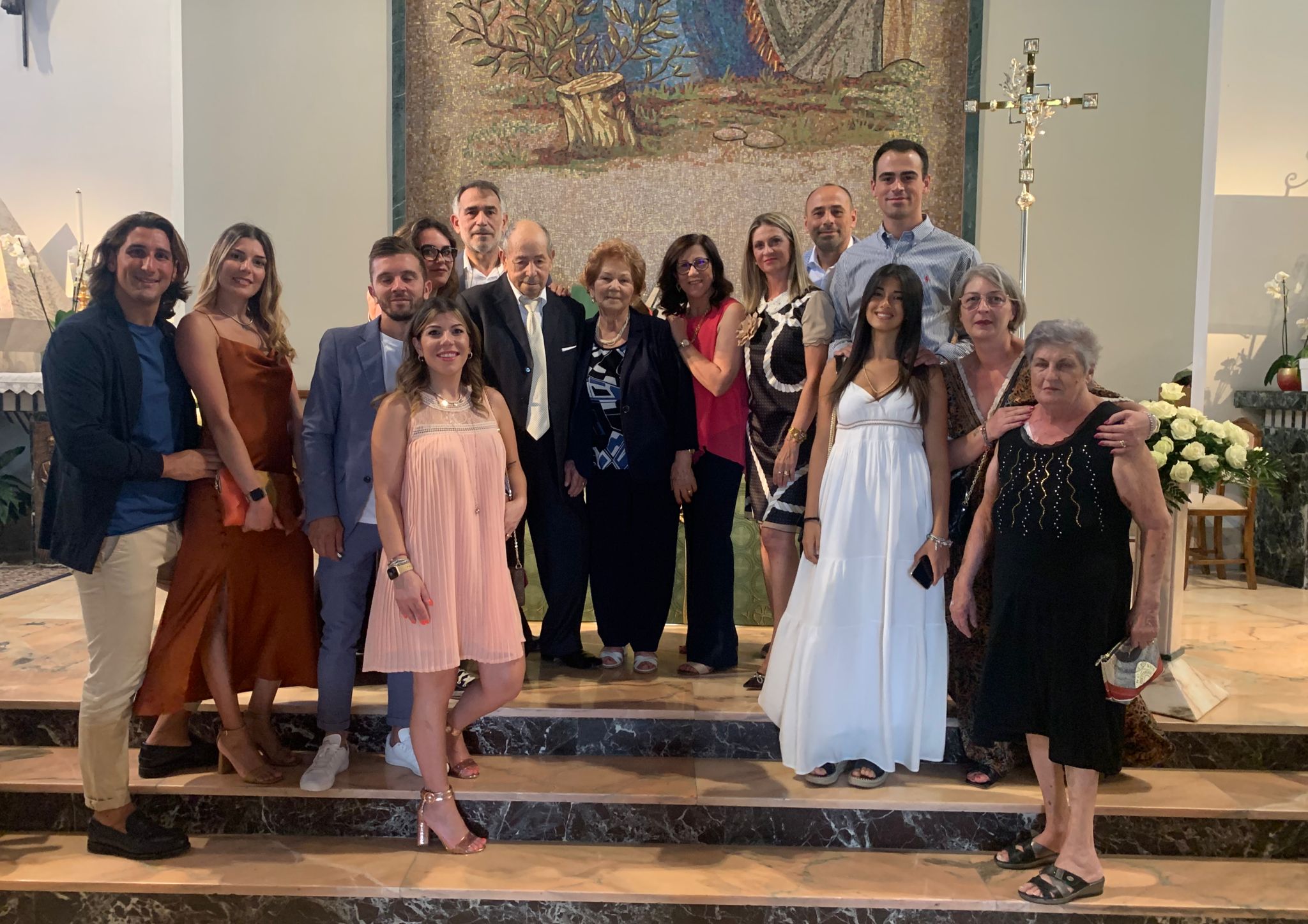 Caltanissetta, Nozze di Platino per Maria e Salvatore Occhipinti