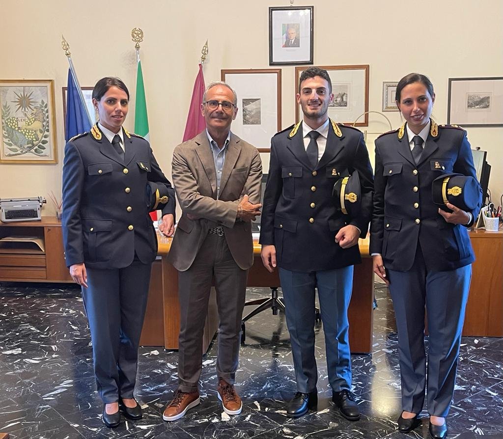 Insediamento per tre nuovi Commissari di Polizia in provincia di Enna