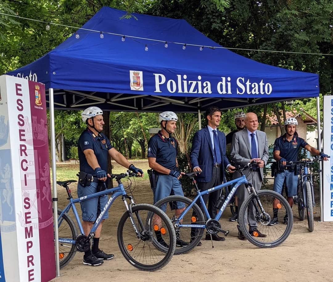 Polizia. A Padova nasce la SquadraBike della Questura