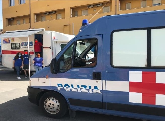 La Questura di Enna si mobilita per campagna di donazione del sangue