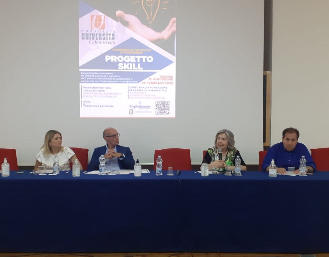 Caltanissetta, Tesauro (Consorzio Universitario): “Progetto Skill, un’iniziativa vincente per il territorio”