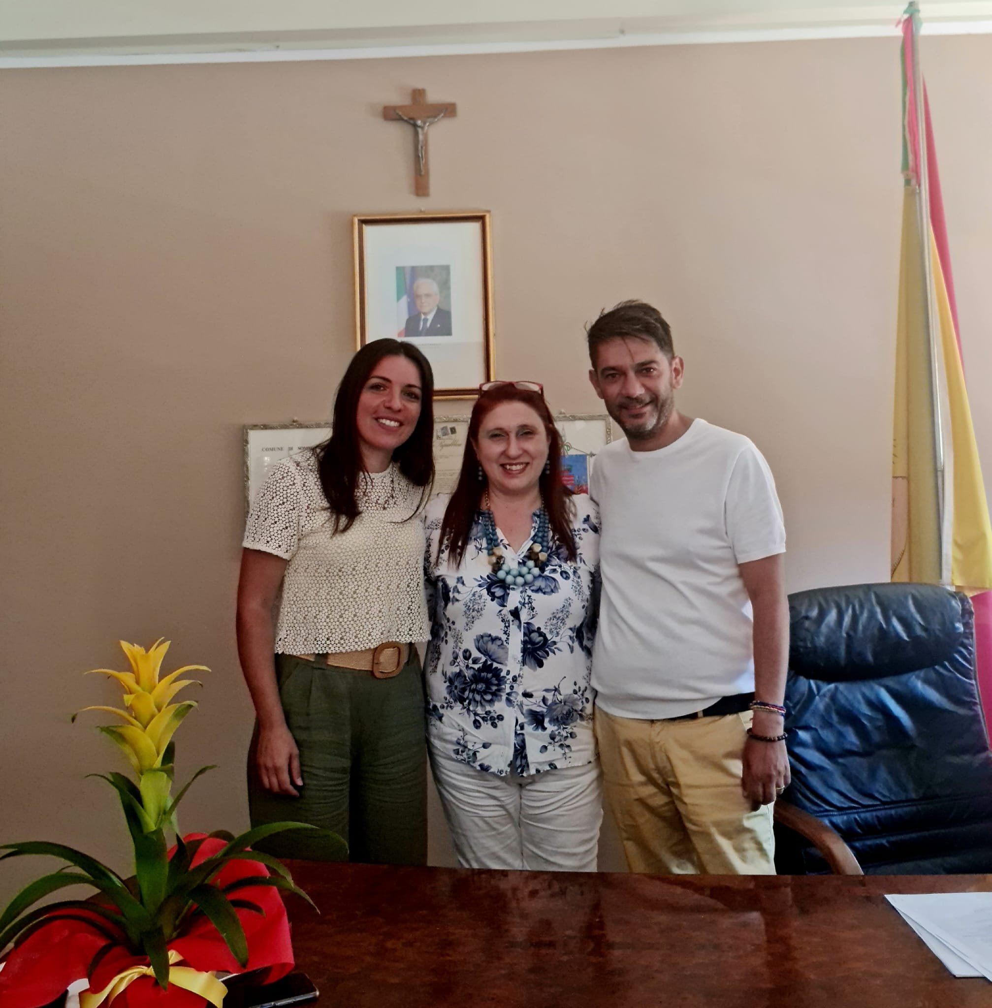 Sommatino. Proficuo incontro tra il sindaco e la responsabile cittadina della Protezione Civile