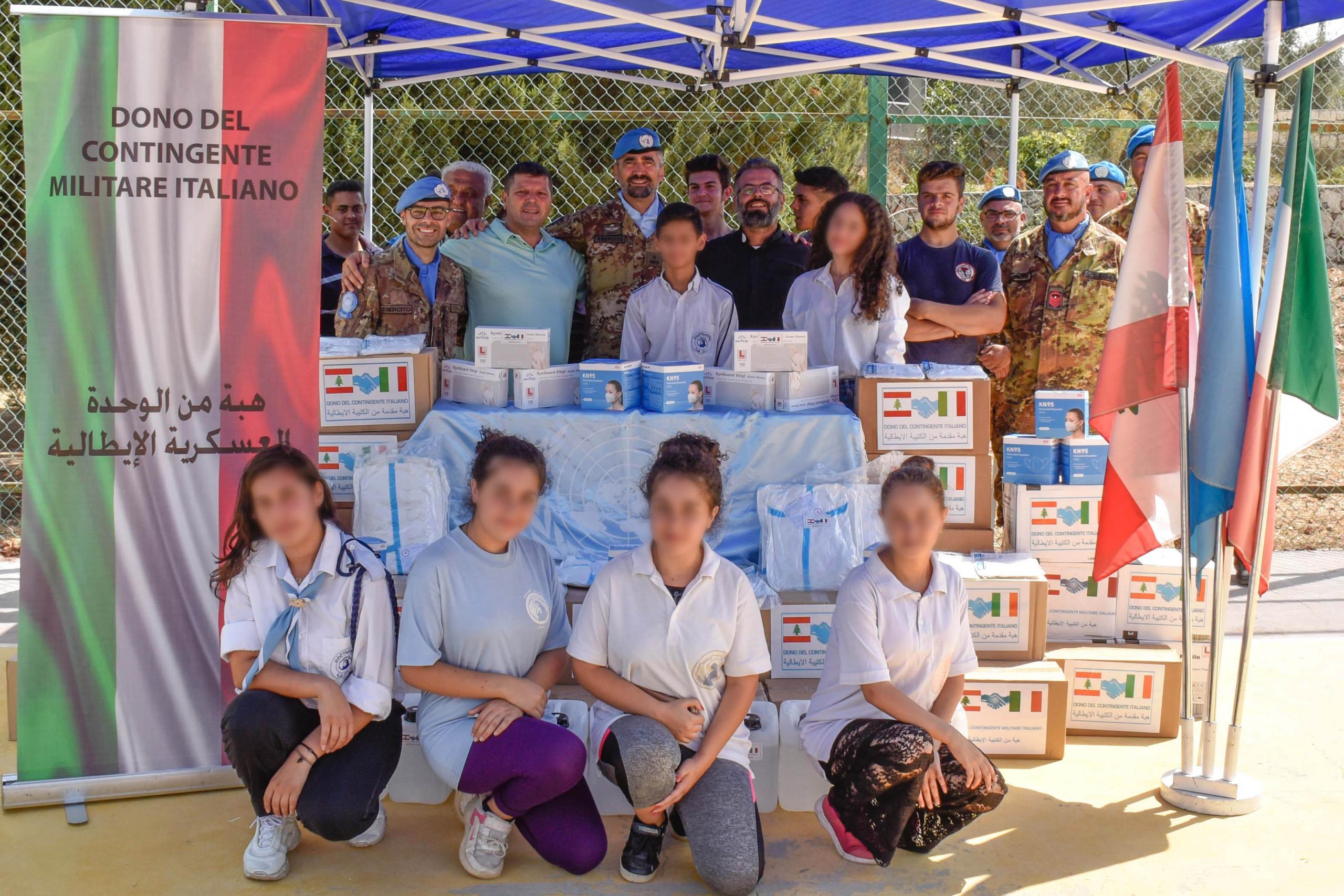 Caschi Blu italiani supportano la sanità in Libano donando dispositivi sanitari all’ospedale governativo di Bint Jubayl