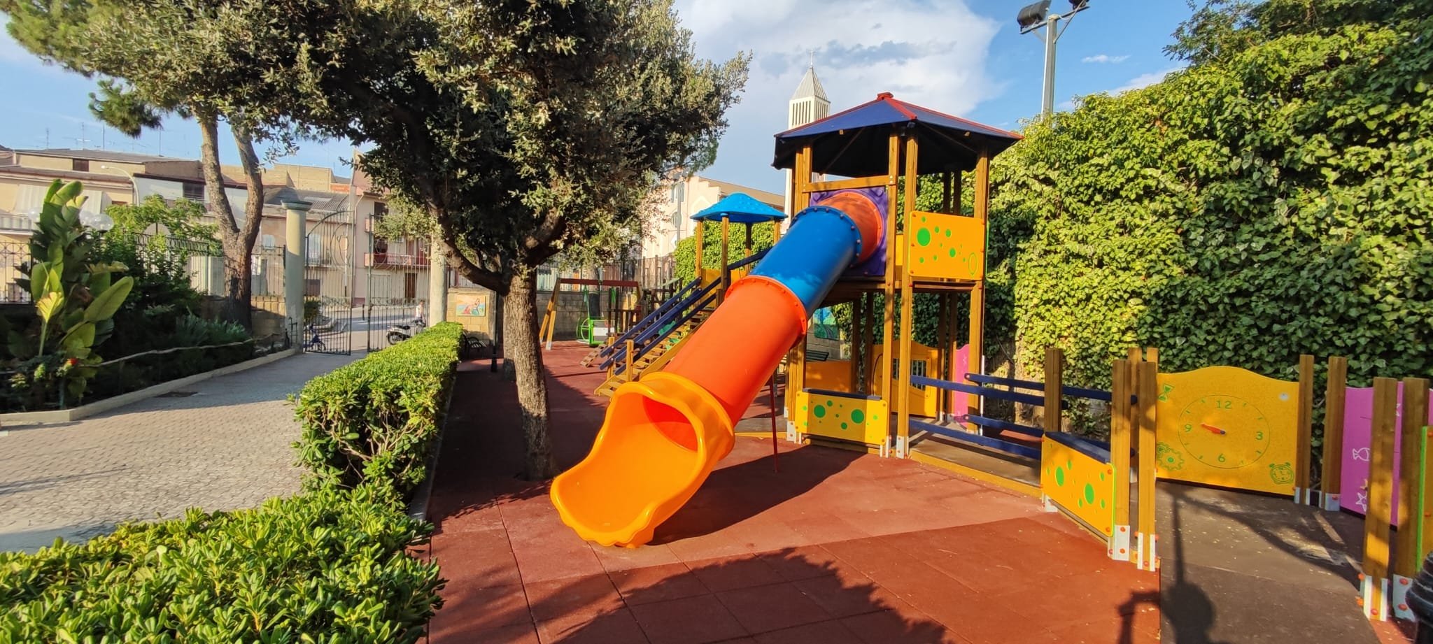 Riesi. Fruibili i giochi inclusivi nel Parco Urbano “Celestri”