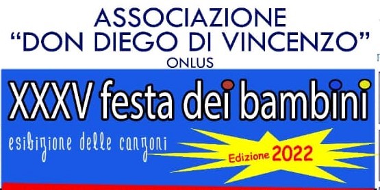 Mussomeli, appuntamento estivo con la “Festa del Bambini”. Domani sera al parco urbano.