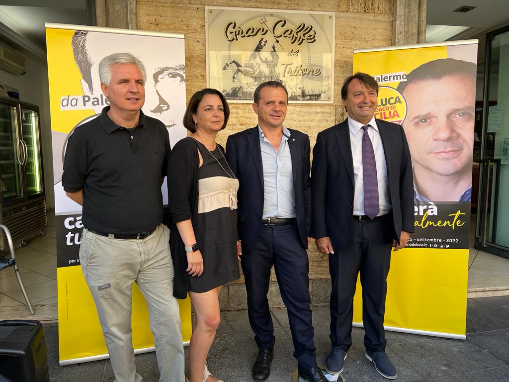 Caltanissetta. Presentati oggi i tre candidati della lista “De Luca sindaco di Sicilia” Giampiero Modaffari, Angelo Bellina e Marzia Maniscalco