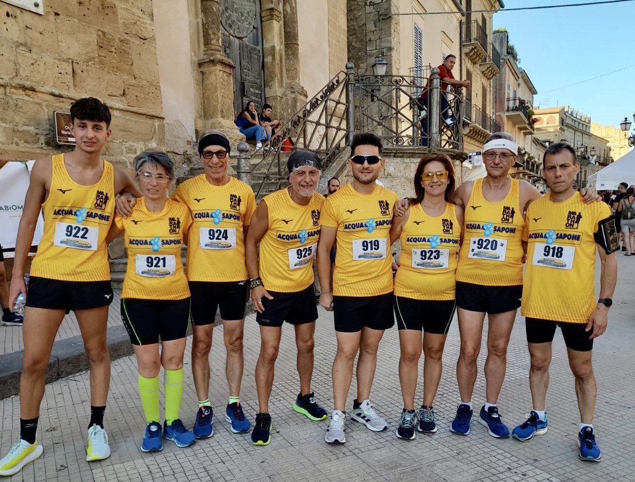 Marathon Caltanissetta: alla 34ª Stramazzarino diversi podi per gli 8 atleti nisseni