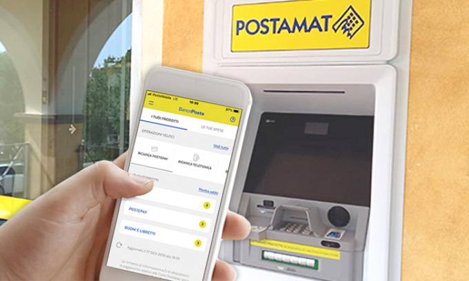 Poste Italiane. In 37 ATM Postamat della provincia di Caltanissetta disponile il prelievo Cardless: senza recarsi in ufficio postale è possibile pagare i bollettini di conto corrente, ricaricare PostePay e telefoni cellulari