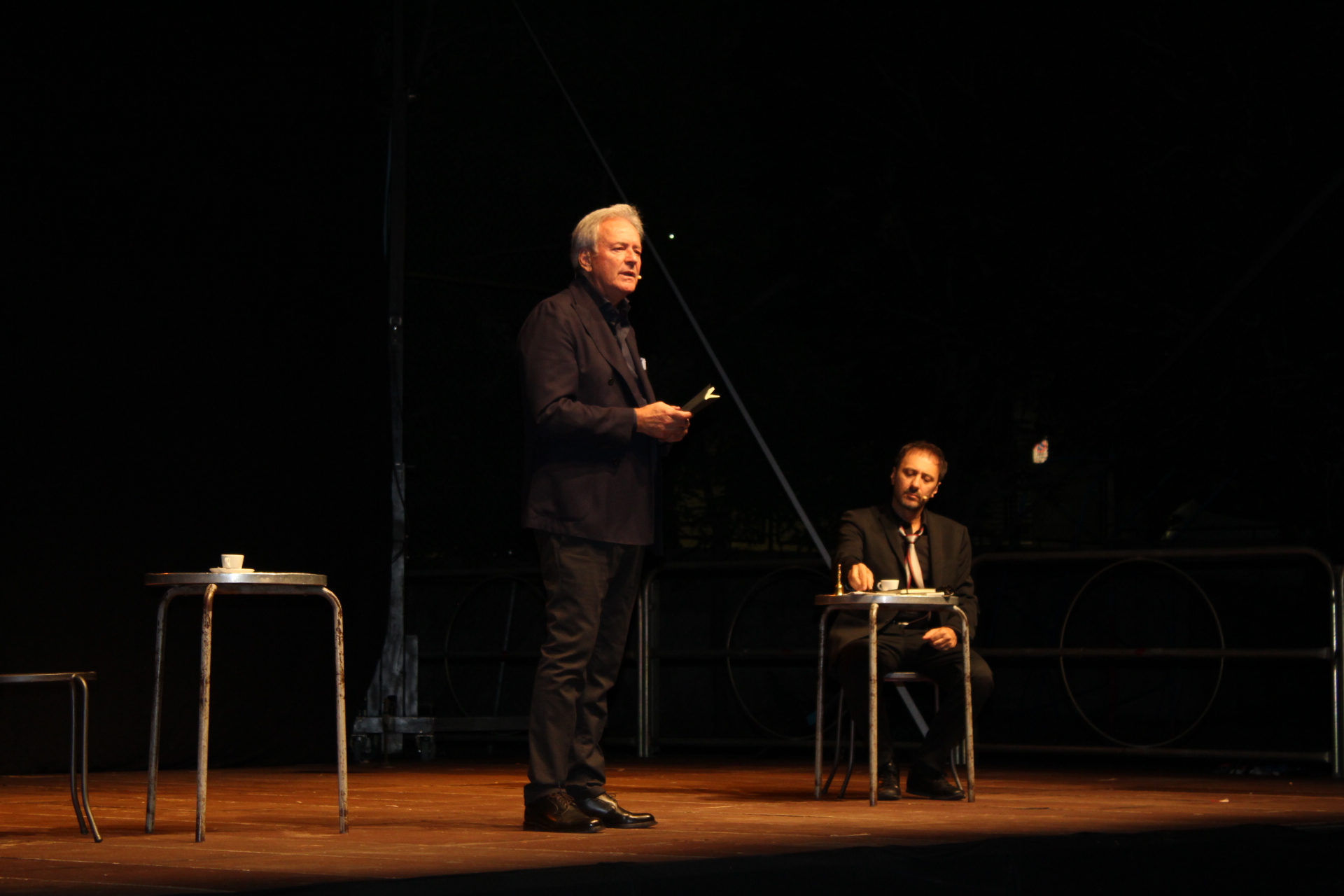 Santa Caterina. Quasi 700 spettatori per Corrado Tedeschi e Claudio Moneta al Villahermosa Festival