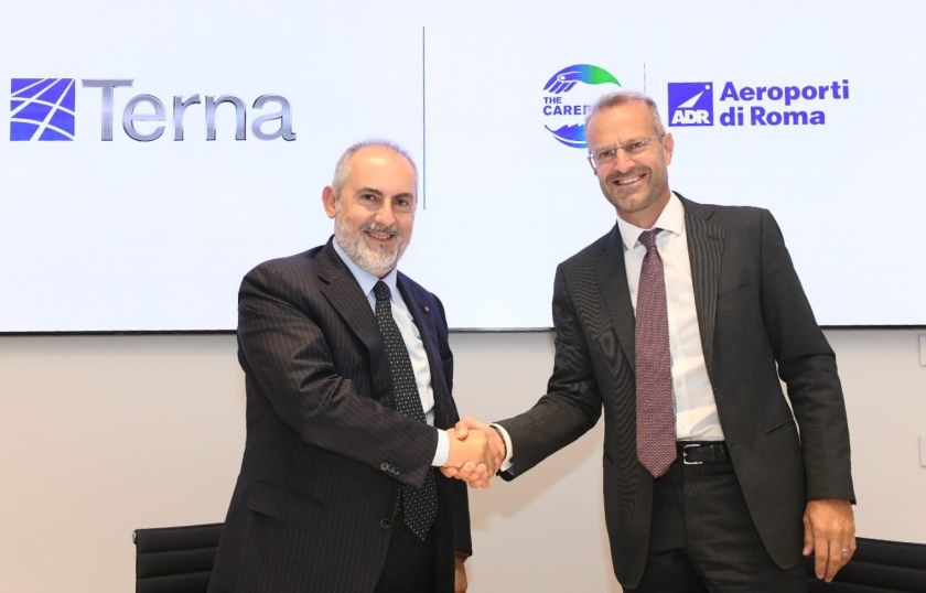 Terna e Adr per la transizione energetica del polo aeroportuale romano