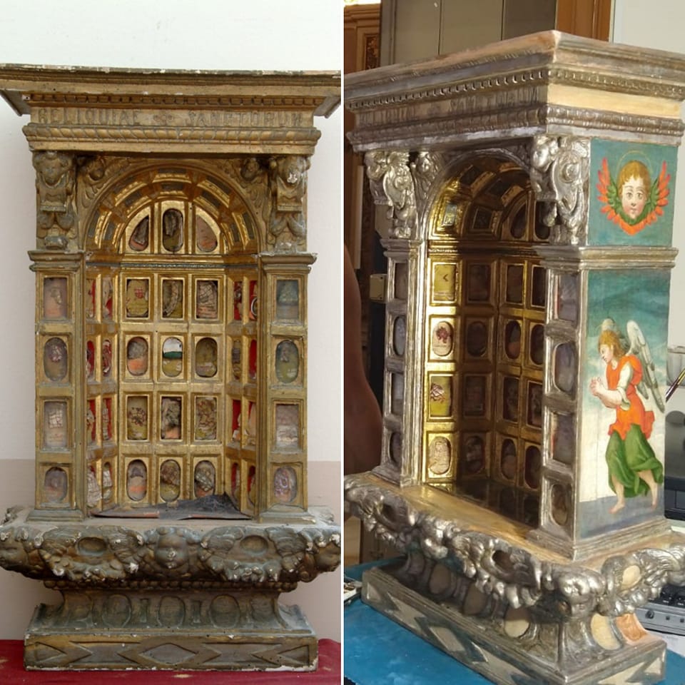 Caltanissetta. Anche il 24 settembre con le “Vie dei Tesori” sarà possibile ammirare al Museo Diocesano il reliquiario restaurato grazie al Rotary Club