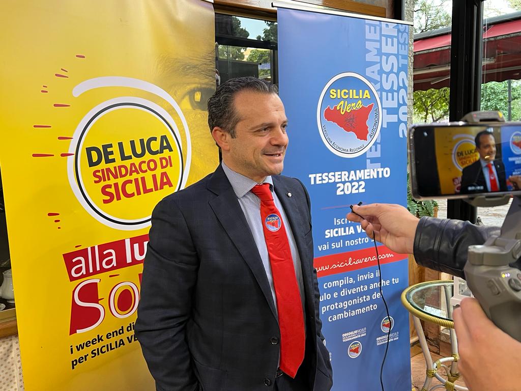 Elezioni 2022. De Luca: “Sicilia Isola dell’energia; può essere energeticamente autonoma”