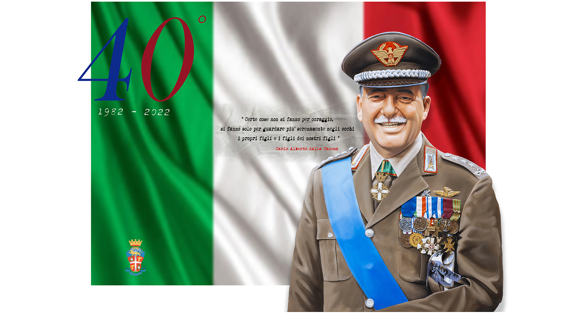 Caltanissetta ricorda il Generale Dalla Chiesa: a Palermo le celebrazioni di venerdì 2 e sabato 3