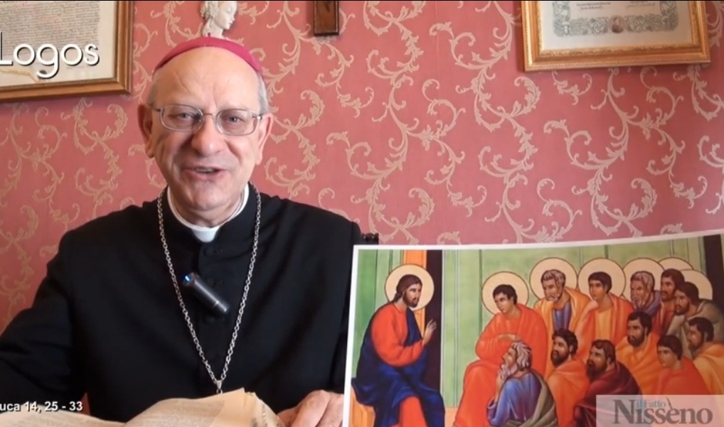 Omelia di S.E. Mons. Mario Russotto. Dal Vangelo secondo Luca 14,25-33. Domenica 4 Settembre