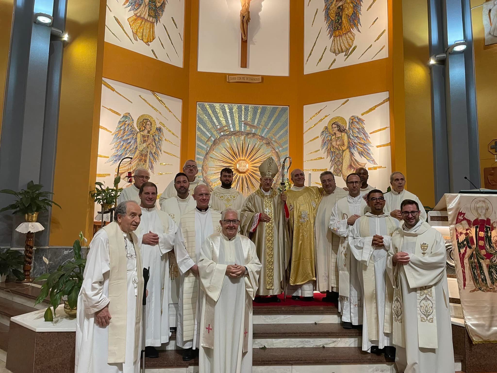 San Cataldo. Presieduto dal vescovo Russotto l’insediamento del parroco La Paglia e del vice parroco Gioeli a Sant’Alberto Magno