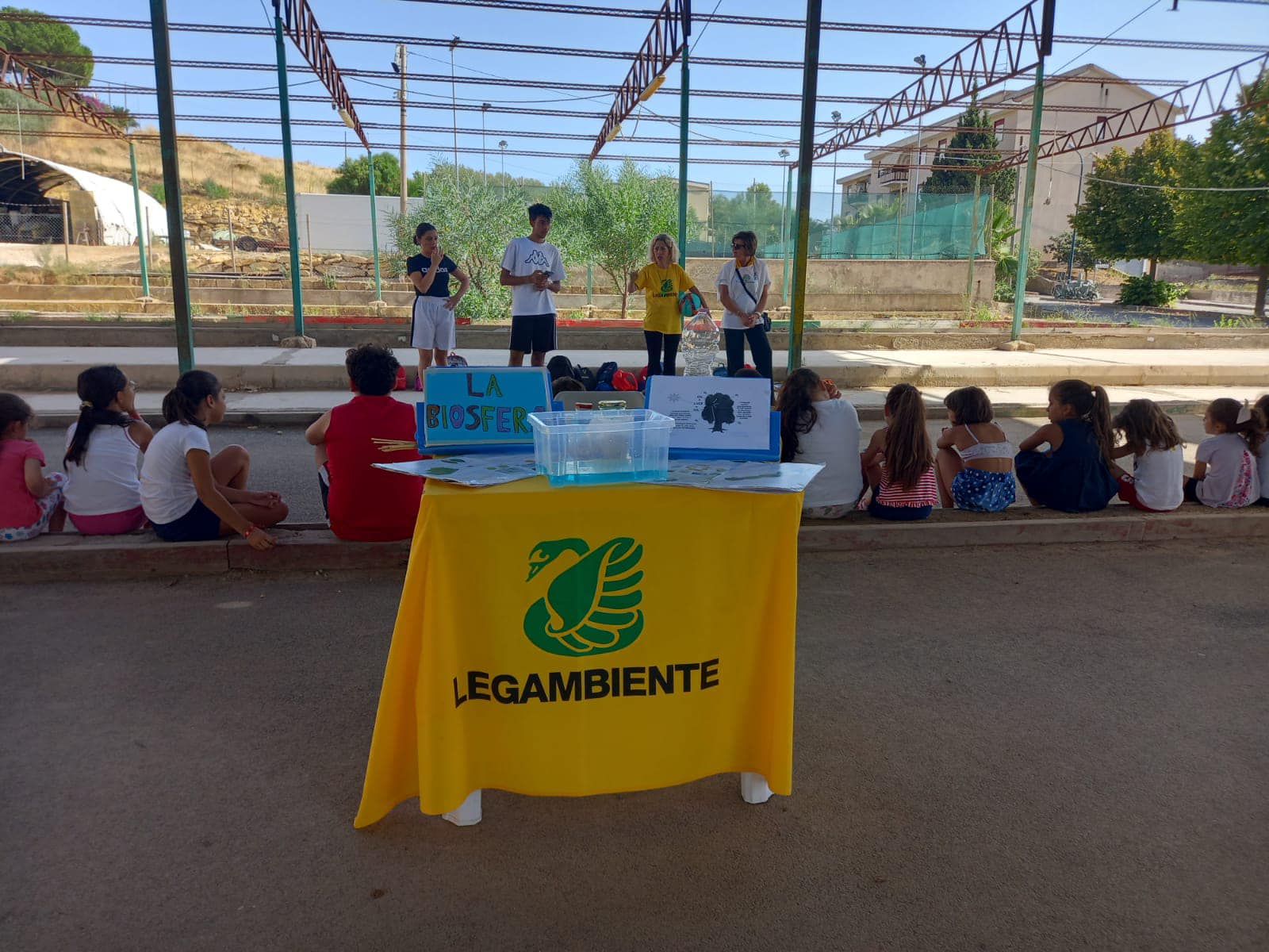 Delia. Al Centro Estivo laboratorio di scienza sulla biosfera con Legambiente e tanta sana attività sportiva