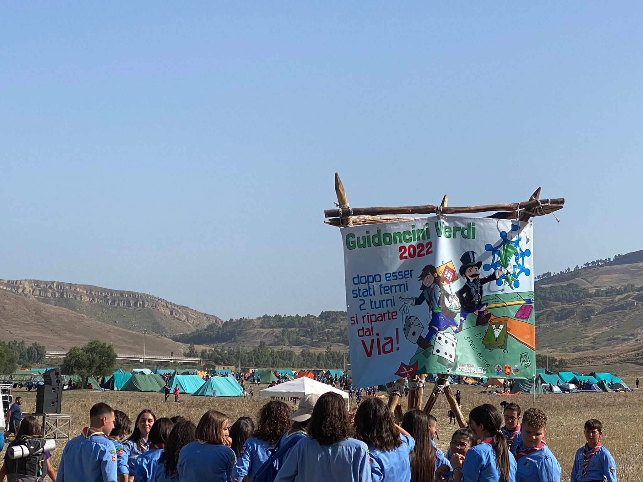 A Caltanissetta scoutismo con 1400 giovani provenienti da tutta la Sicilia protagonisti dell’evento “Guidoncini Verdi”