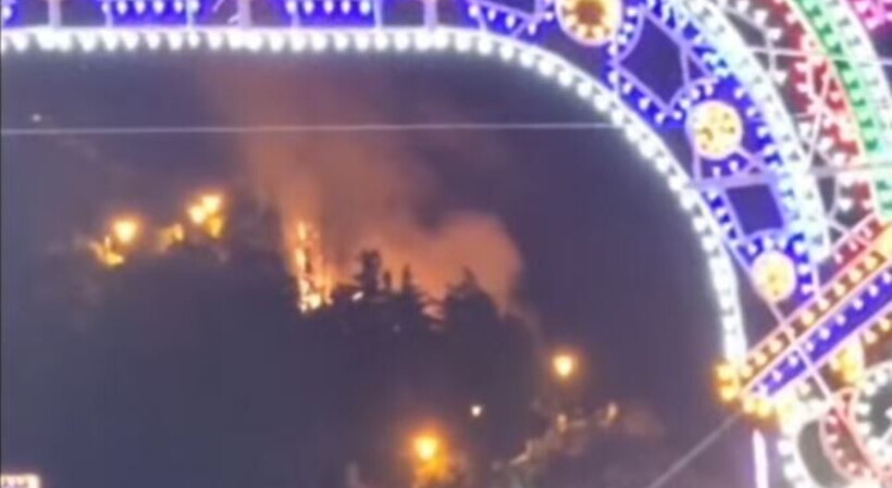Sicilia, fuochi d’artificio provocano un incendio: erano stati accesi per celebrare una festa patronale