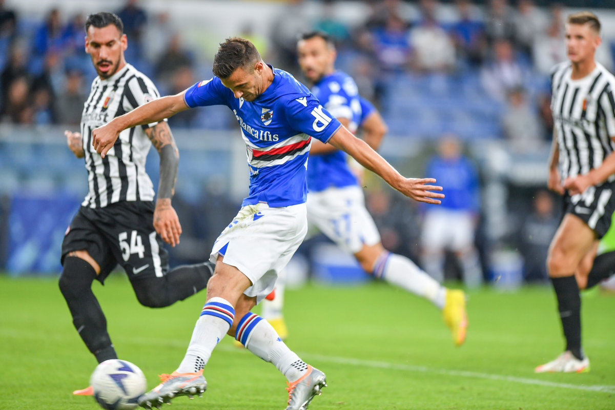 I rigori puniscono l’Ascoli, Sampdoria avanti in Coppa