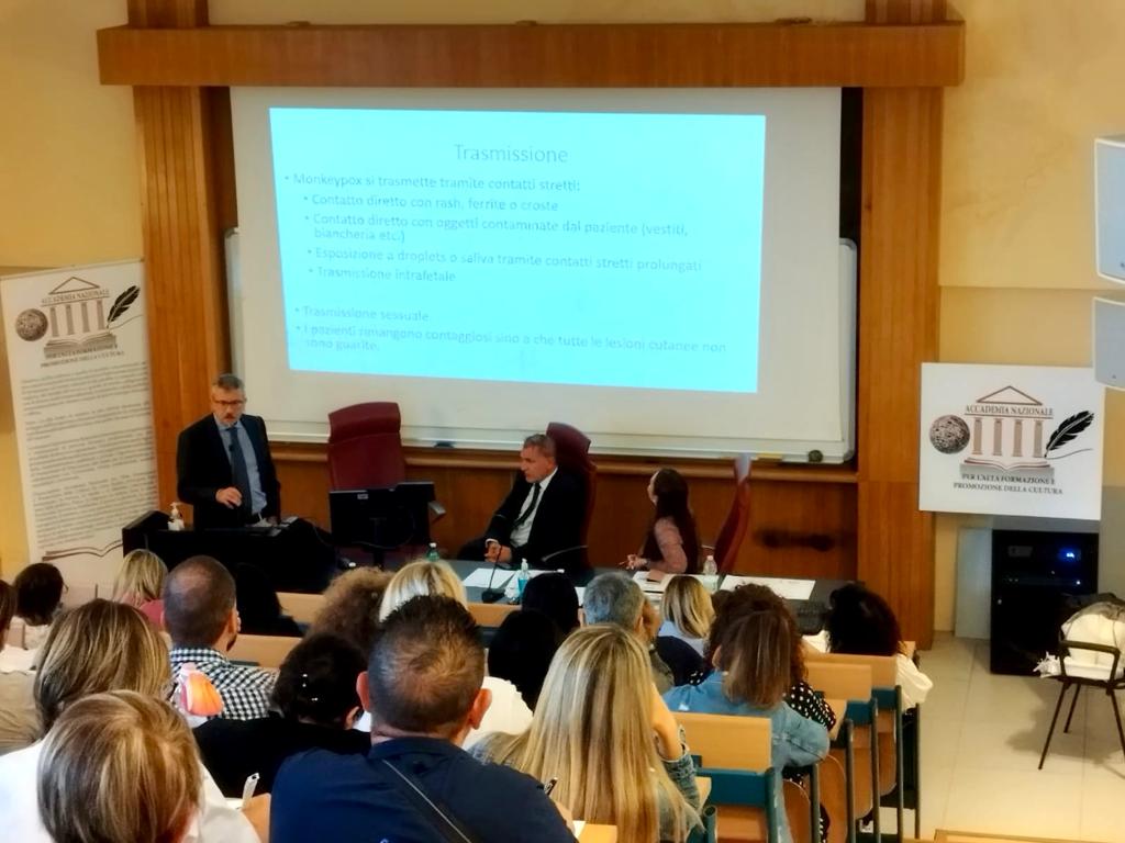 Gran successo per il corso di aggiornamento sul “Vaiolo delle scimmie – Rischi e protezione per gli operatori sanitari”