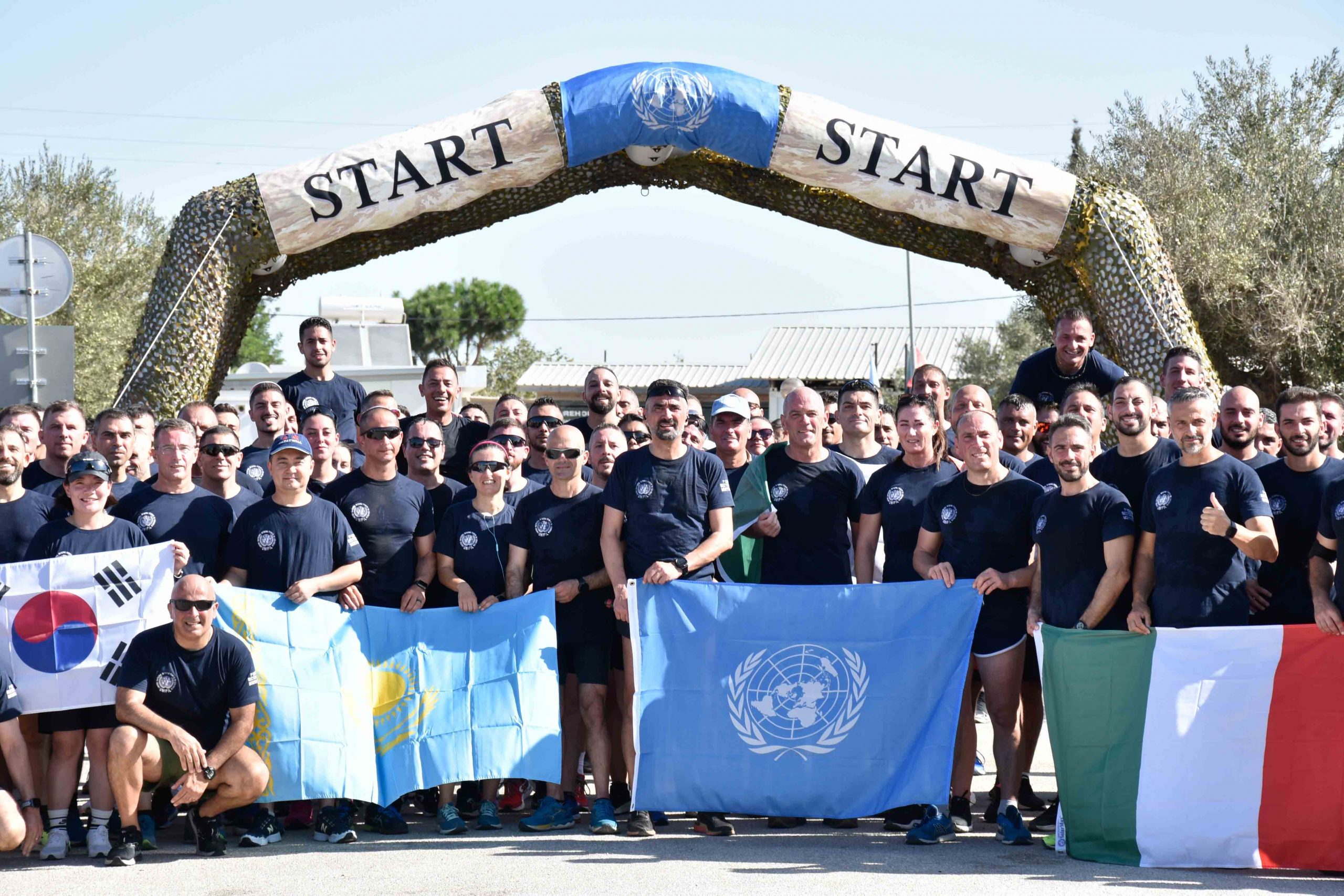 La Siciliana Brigata Aosta in Libano partecipa a una gara di solidarietà