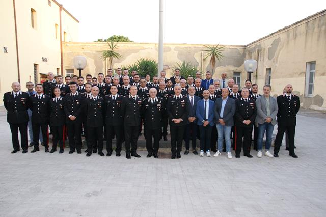 Carabinieri Caltanissetta, visita del Generale di Brigata Rosario Castello Comandante della Legione “Sicilia”