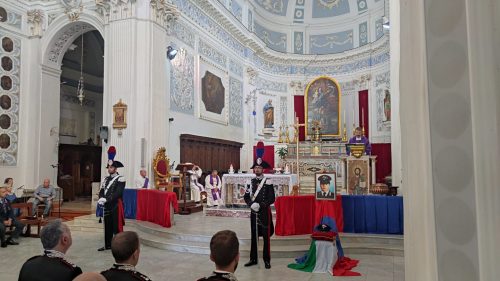 Niscemi. L’Arma ha commemorato il carabiniere Roberto Ticli, medaglia d’argento al valor militare