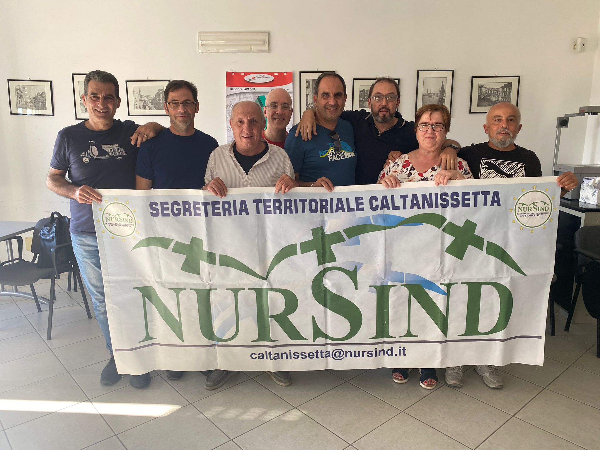 Caltanissetta. Nursind elegge 11 componenti del direttivo territoriale: Provinzano confermato al vertice