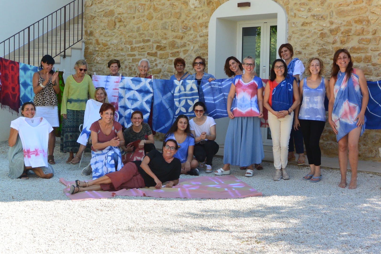 Caltanissetta, imparare l’arte del Shibori: un workshop della tessitrice Giovanna Seminatore