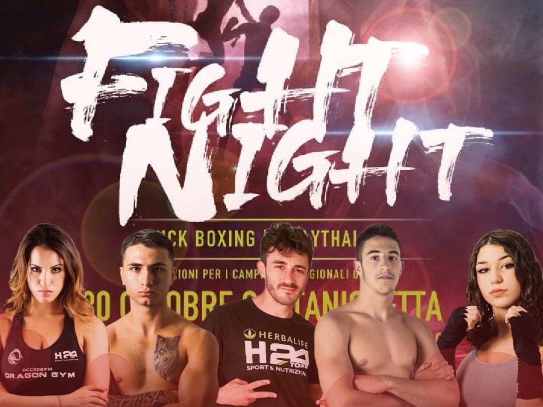 Caltanissetta, H24TOP FIGHT NIGHT: atleti di Boxe Thai e Kickboxing in gara il 30 ottobre