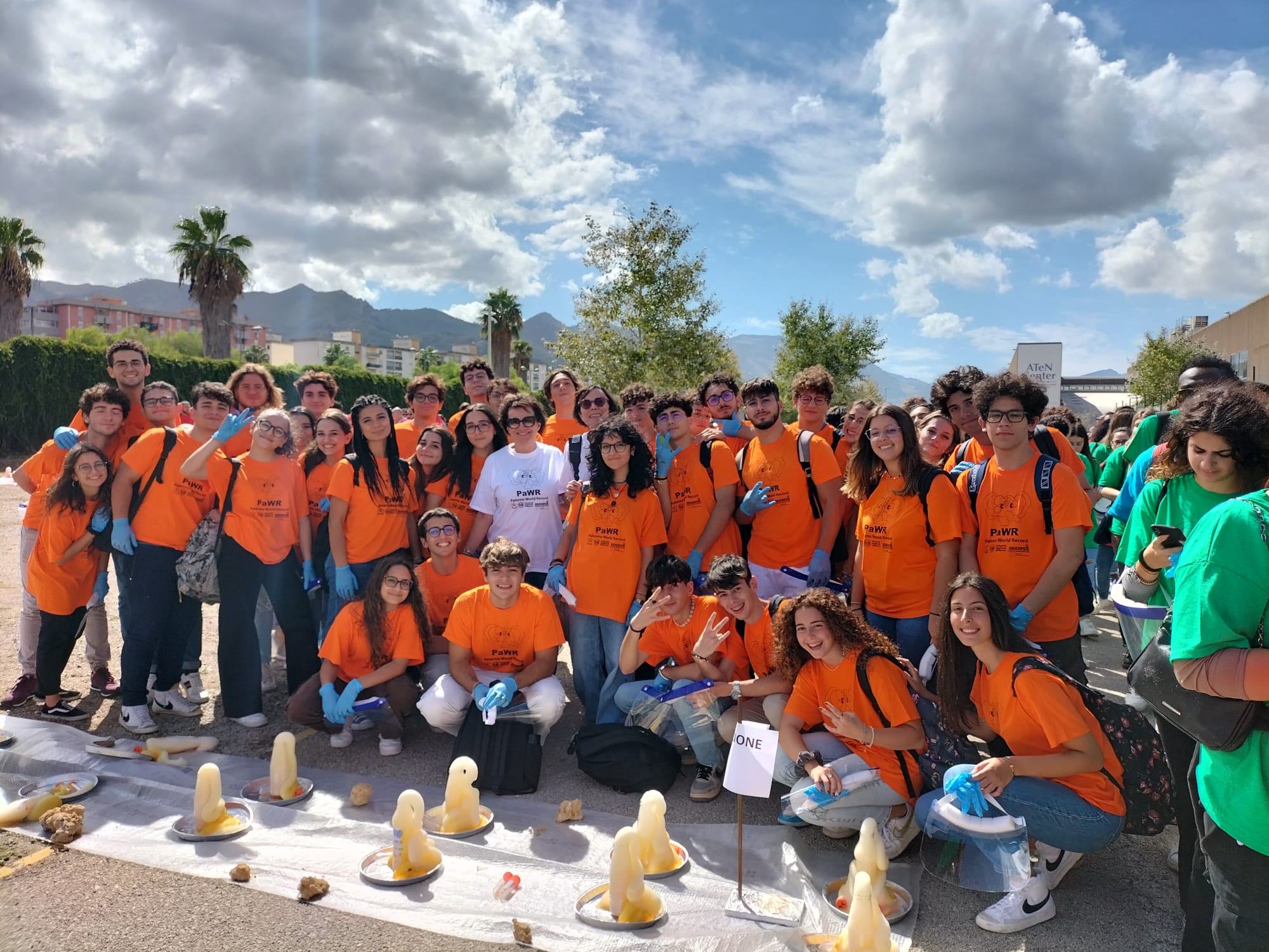 Caltanissetta. Gli alunni del Liceo Scientifico “Volta” al Palermo World Record-PaWR