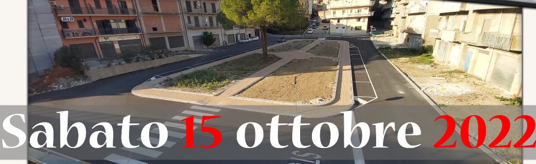 Mussomeli, inaugurazione  Piazza Martiri delle foibe Via Fuori le Mura