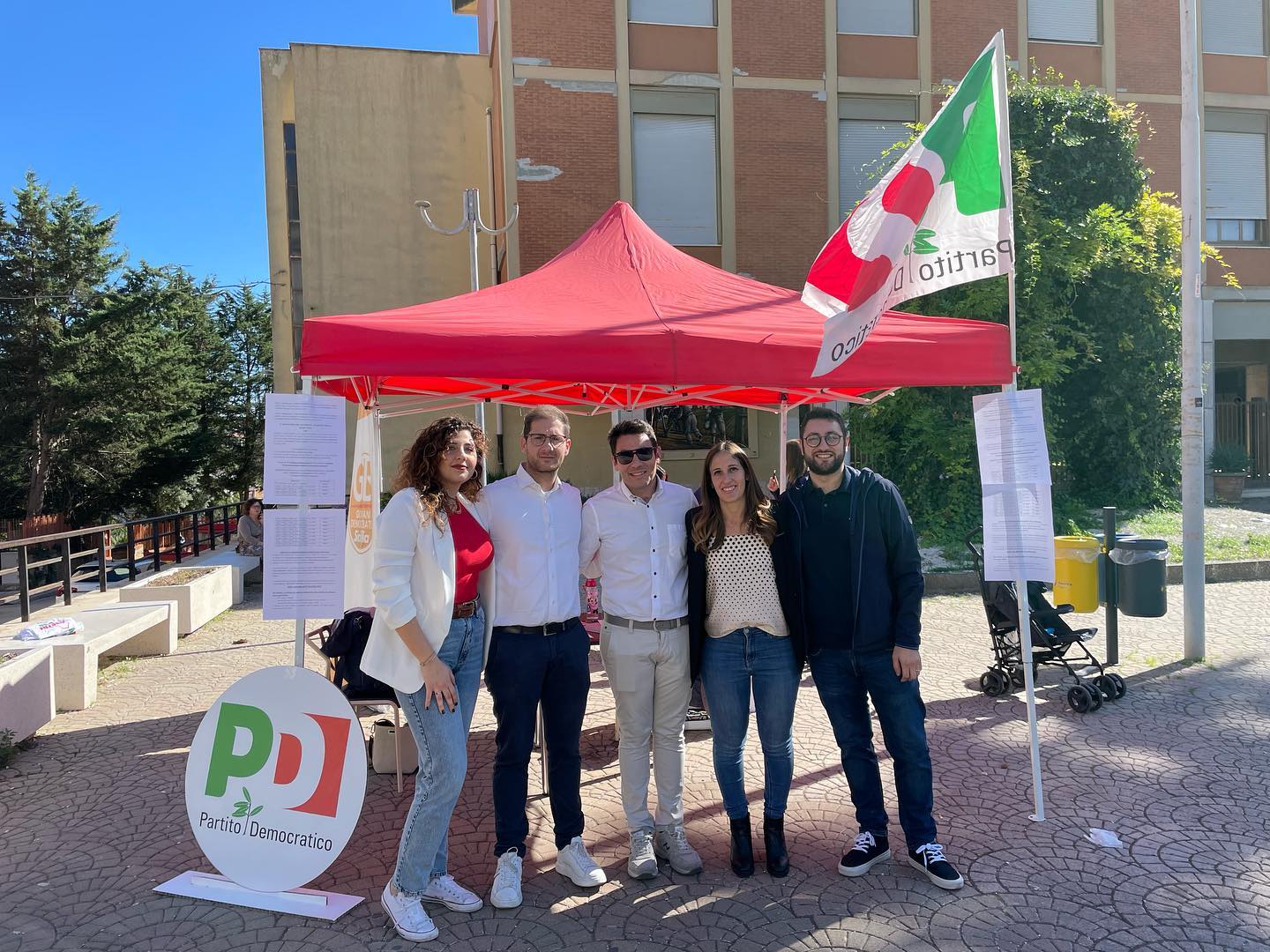 San Cataldo. Tante richieste di supporto e informazioni da parte dei cittadini al gazebo del Pd sull’istanza per la riduzione della Tari