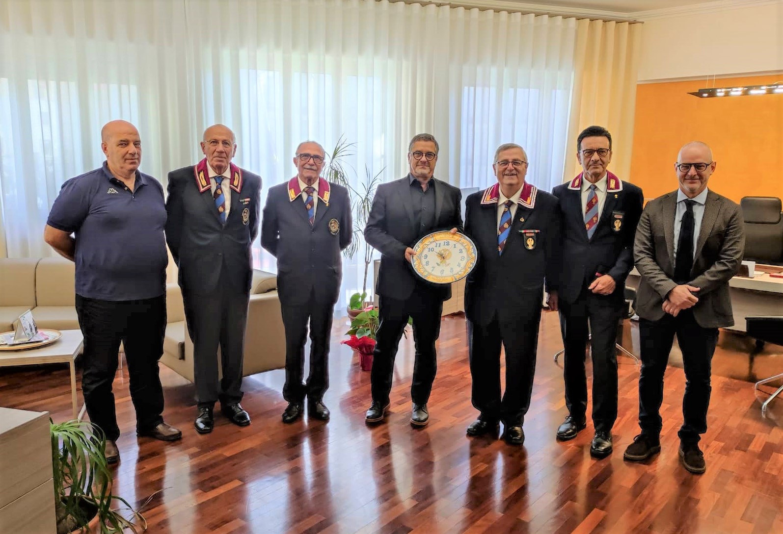 Caltanissetta. Visita di una delegazione dell’associazione nazionale Polizia di Stato “Falzone – Pilato” al Questore