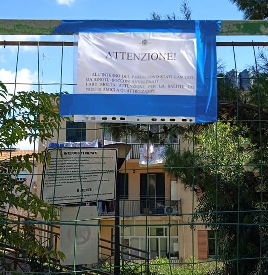 San Cataldo. Bocconi avvelenati nella Villa dei Ponti. Il Comune chiede ai cittadini di fare attenzione