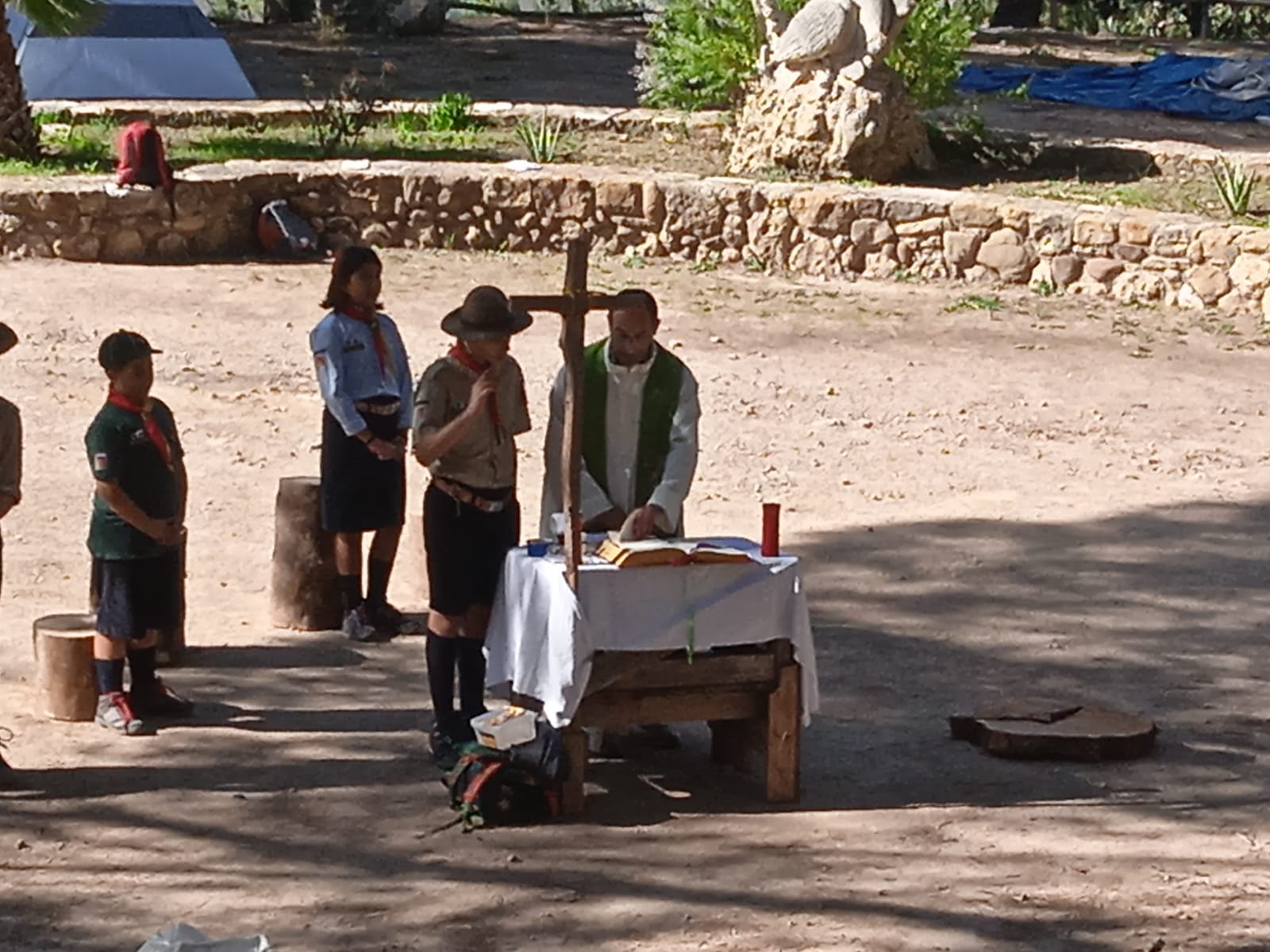 San Cataldo. A Gabara momento di preghiera con la celebrazione della messa con gli scout dell’Oratorio Salesiano