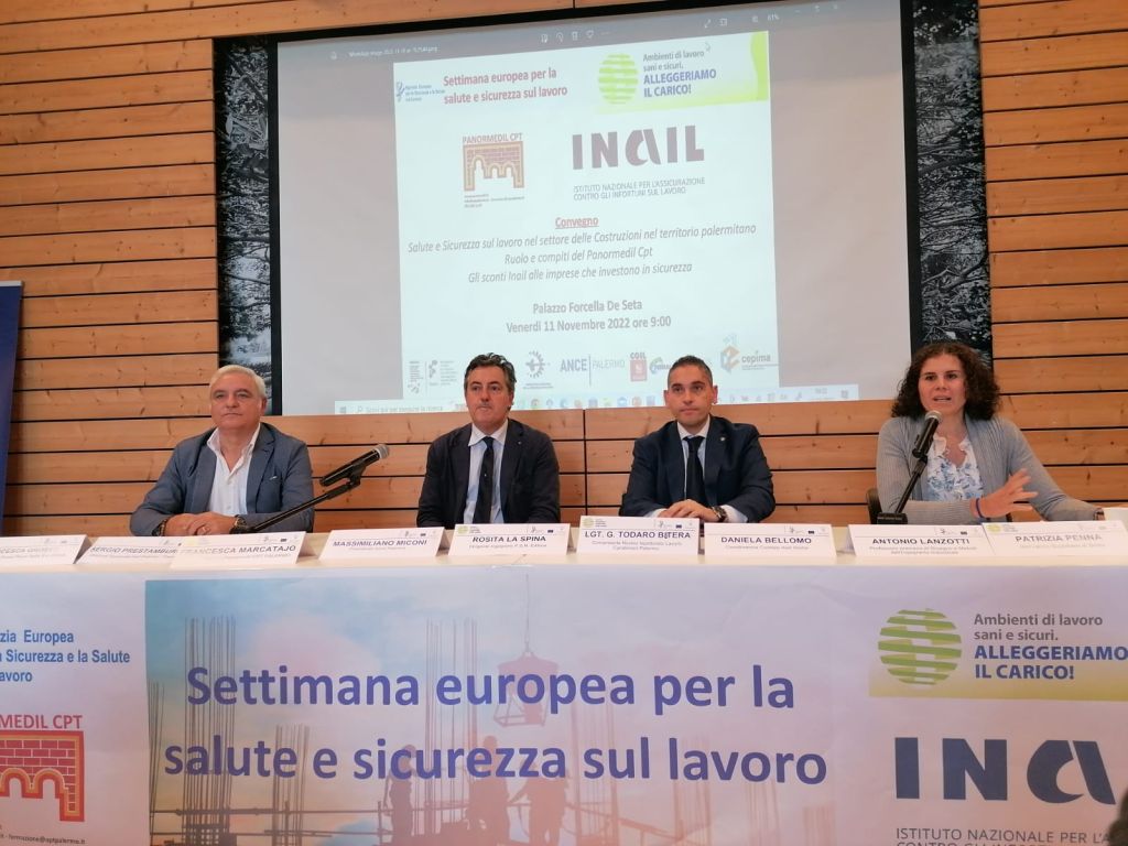 Ance e Inail Sicilia “Formazione e vigilanza per sicurezza sul lavoro”