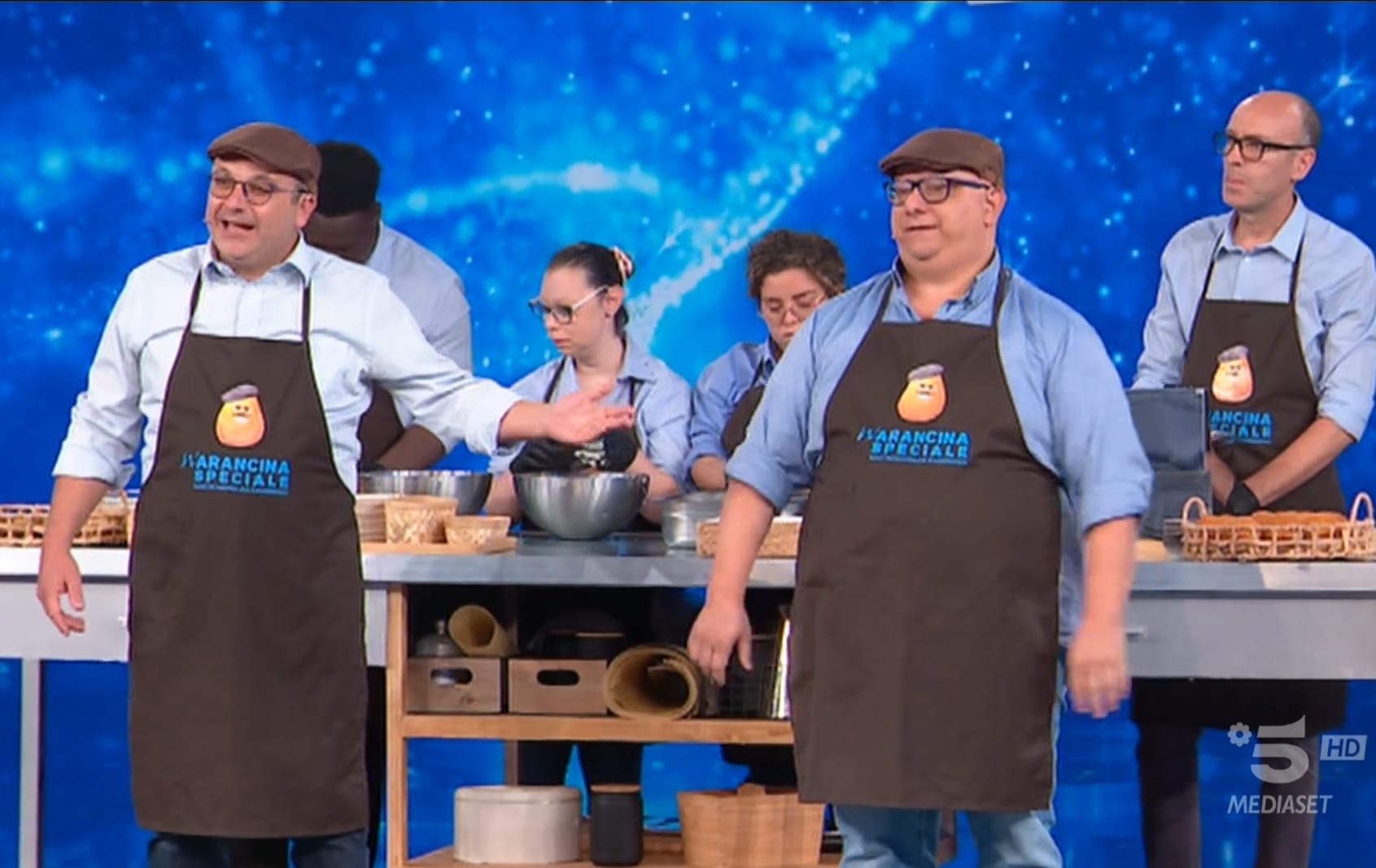 Solidarietà made in Sicily: la Coop nissena Etnos a Tu si que vales porta la sua “arancina speciale” 