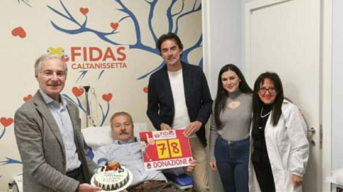 Caltanissetta, compleanno speciale per un donatore Fidas: il suo “regalo” è poter aiutare gli altri