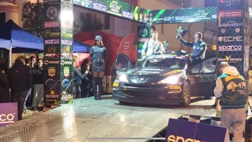 Il pilota nisseno Salvatore Di Benedetto è campione italiano classe Super 2000 vincendo la finale nazionale di Coppa Italia Rally